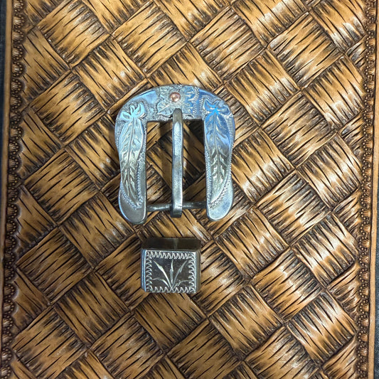 3/4” Kyle Cutrell Buckle & Keeper