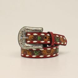 Angel Ranch Girl's Sunflower & Cactus Belt