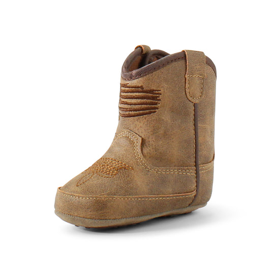 Ariat Anthem Patriot Style Lil' Stompers Brown Infant Boots