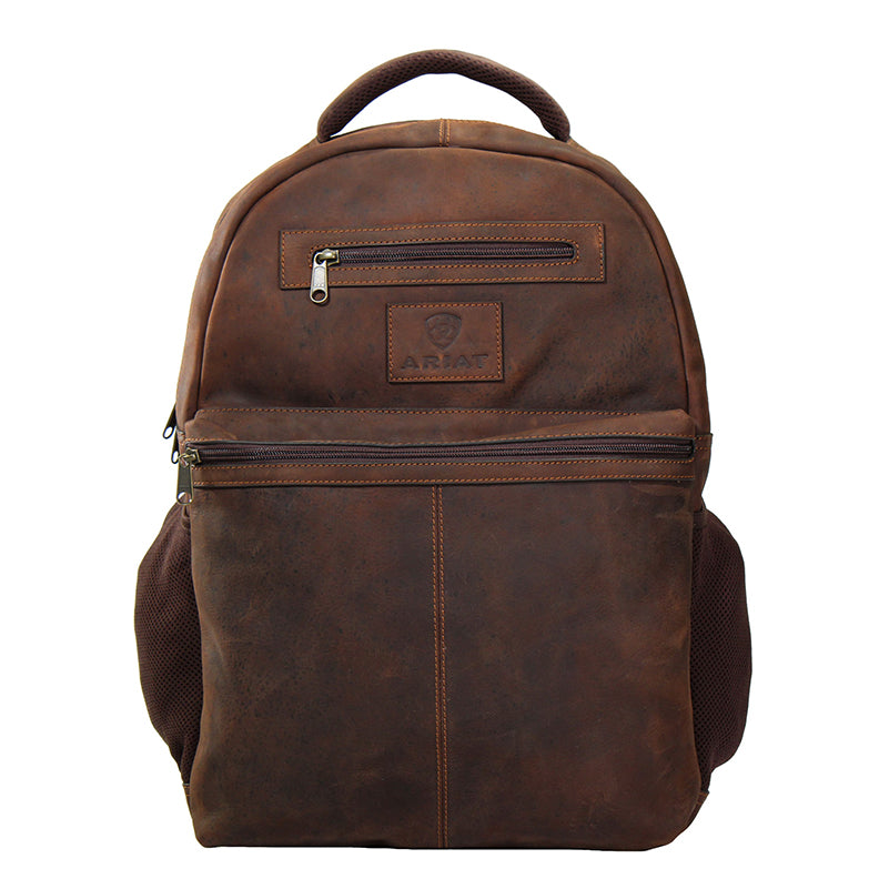 Ariat Brown Leather Backpack