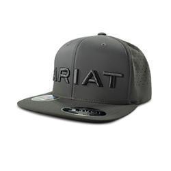 Ariat Men's Two Tone Charcoal Snap Back Ball Cap