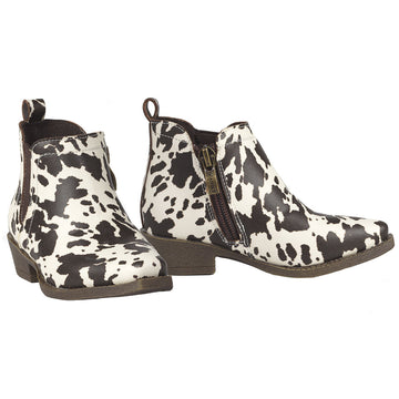 Ariat Fiona Girl's Black/White Dixon Boot