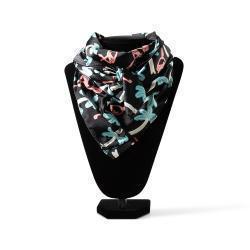 Ariat Multicolor Neon Flamingos Print Wild Rag