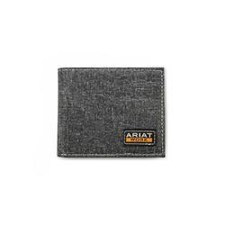 Ariat Men's Bifold Grey Work Wallet