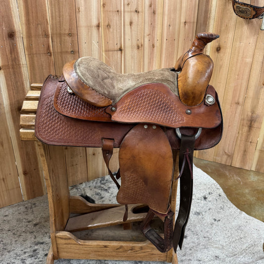 Used No Name Pleasure/Trail Saddle, 14.5" Seat