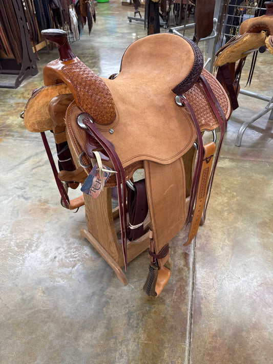 R Bar B Workhorse All Around Saddle, 14.5"