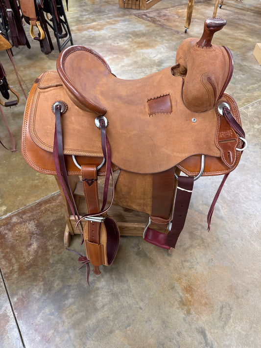 R Bar B Ranch Saddle, 16" Seat