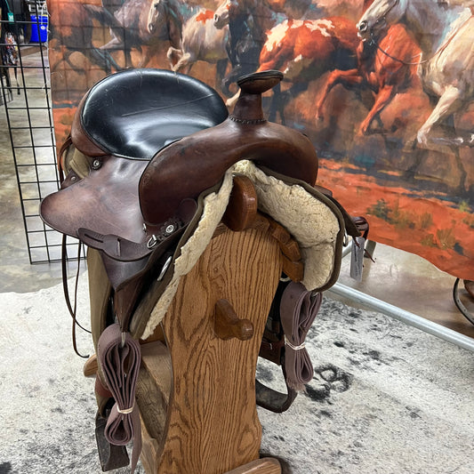 Used High Horse "El Campo" Trail Saddle, 16" Seat