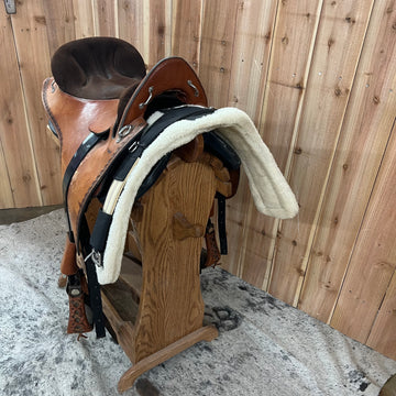 Used Ortho Flex Endurance Saddle, 15.5" Seat
