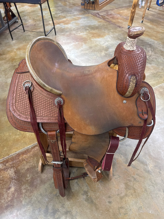 Used HR Ranch Saddle, 15" Seat