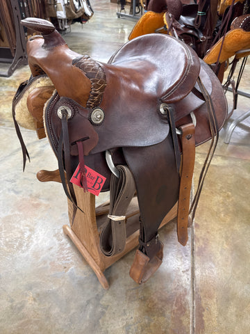 Used Jumbo Saddlery Pleasure/Trail Saddle, 14" Seat