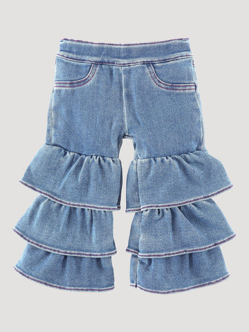 Wrangler Baby/Toddler Girl Tiered Flare Jeans