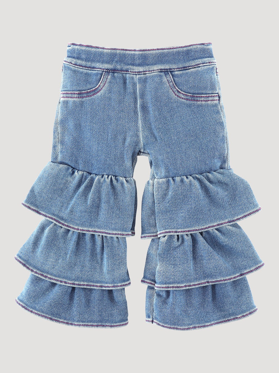 Wrangler Baby/Toddler Girl Tiered Flare Jeans