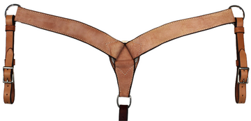 Natural 2" Roughout Breast Collar