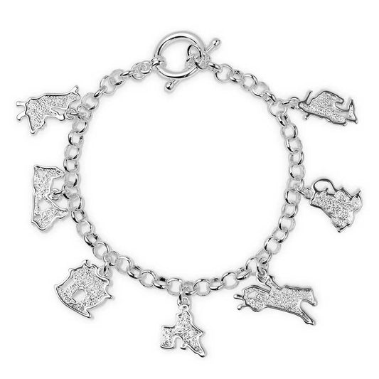 Montana Silversmiths Charms of Champions Rodeo Bracelet