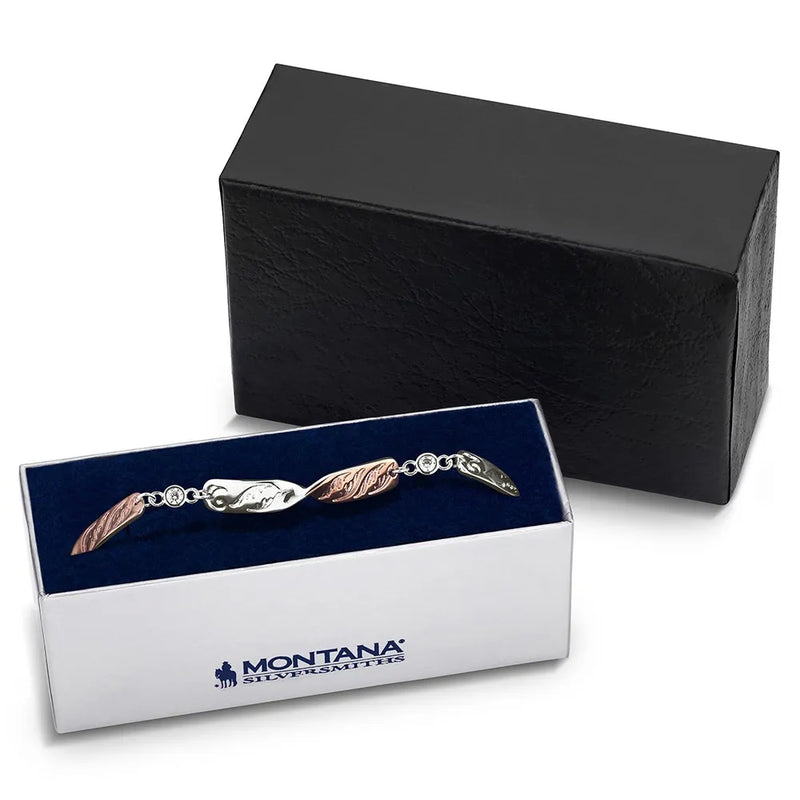Montana Silversmiths Flatland Twister Bracelet