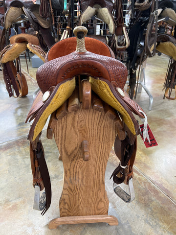 Used Team Steinhoff Barrel Saddle, 13.5"