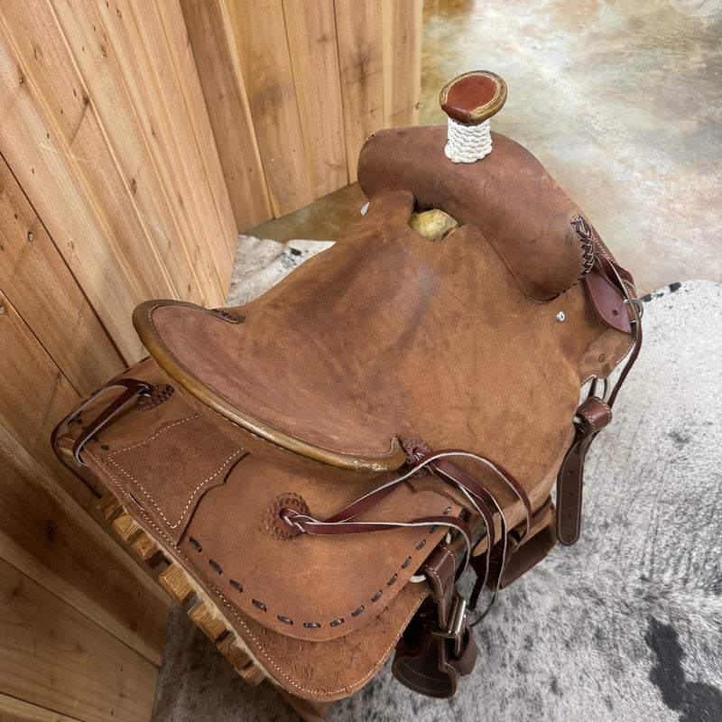 Triple T Ranch Saddle, 16" Seat