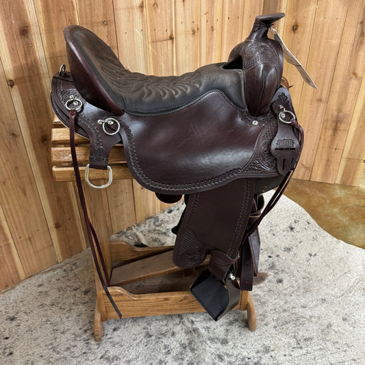 Tucker Big Bend Heritage Trail Saddle, 17.5" Seat (Demo)