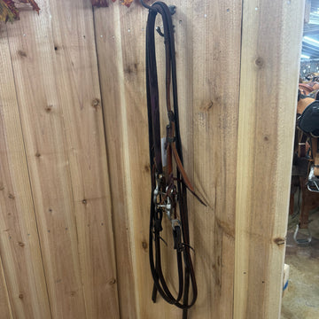 Used Bridle Rig w/ Crockett Copper Dogbone Bit