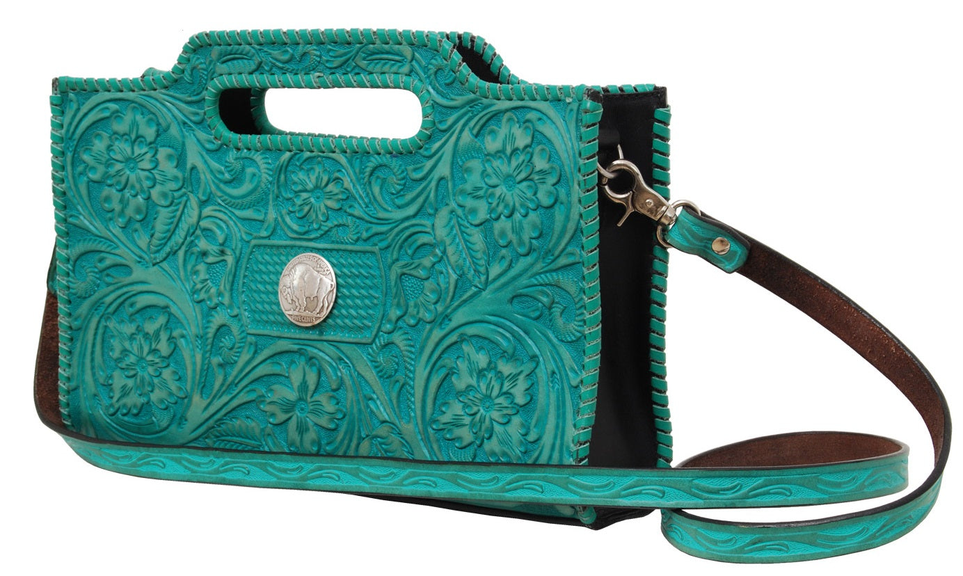 Rafter T Turquoise Chic Clutch/Crossbody Bag