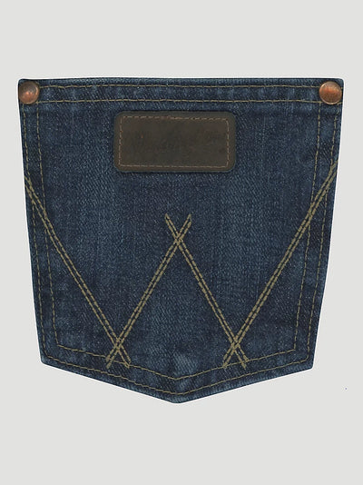 Wrangler Boy's Retro Straight Fit Jean-Everyday Blue