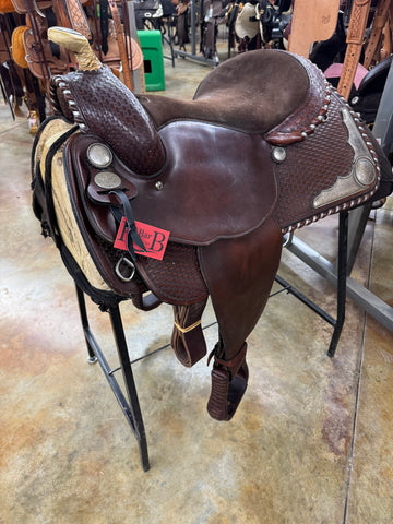 Used Charles Crawley Show Saddle, 15" Seat