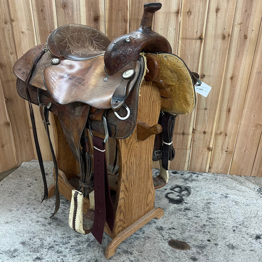 Used Corriente Roper Saddle, 15.5" Seat