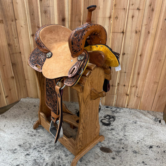 Sam's Barrel Saddle, 13" Seat