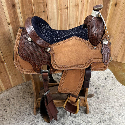 Circle Y Clyde All Around Saddle, 16" Seat (Demo)