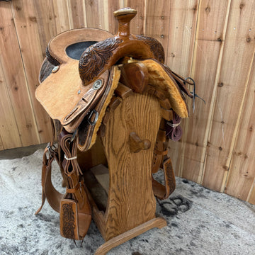 Triple T Roper Saddle, 15" Seat