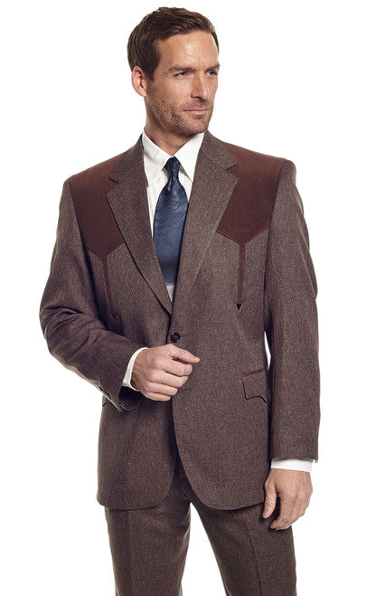 Circle S Men's Heather Chestnut "Boise" Sport Coat