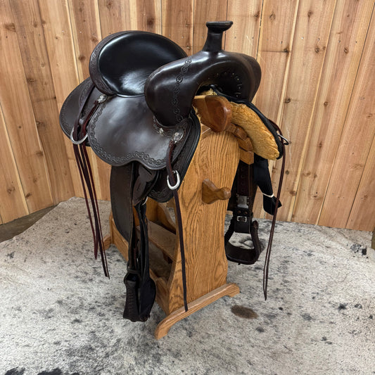 Used Circle Y Alpine Flex2 Trail Saddle, 16" Seat