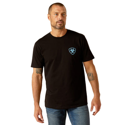 Ariat Men's Chrome Wire Black T-Shirt