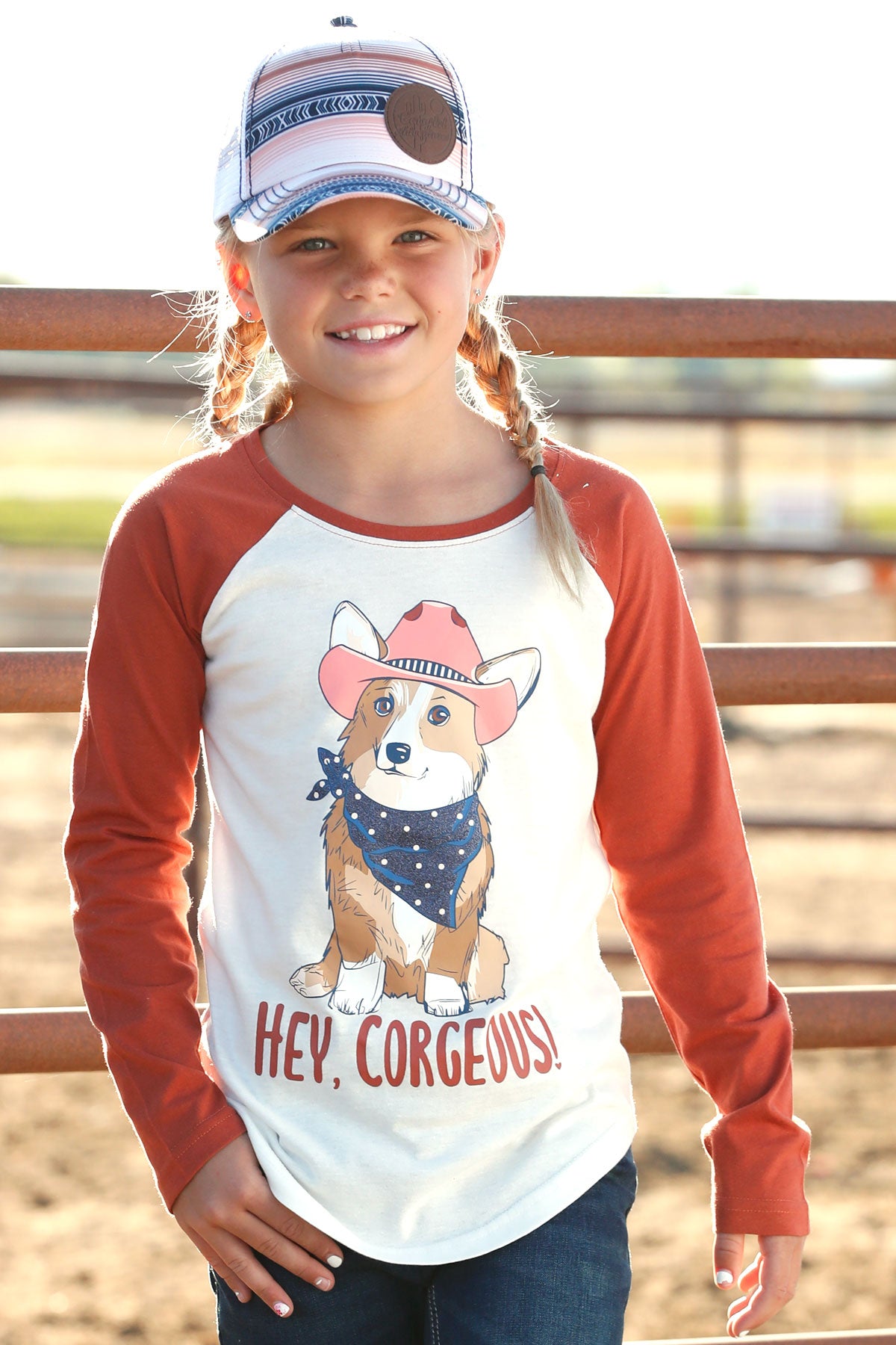 Cruel Girl's "Hey Corgeous" Long Sleeve T-Shirt
