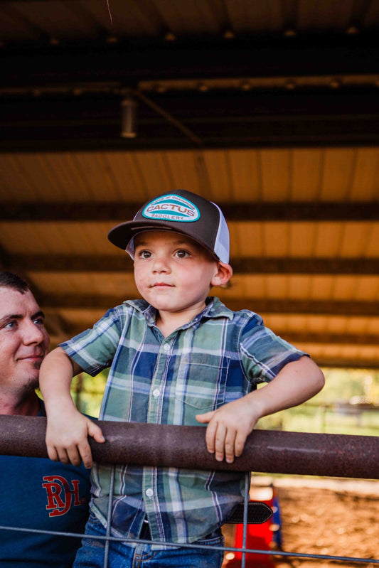 Red Dirt Hat Co. Choice of Champions Cactus Saddlery Ball Cap