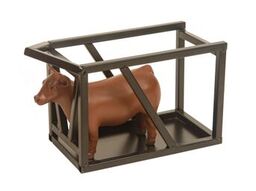 Little Buster Black Show Cattle Clipping Chute