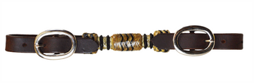 Rawhide and Leather Curb Strap