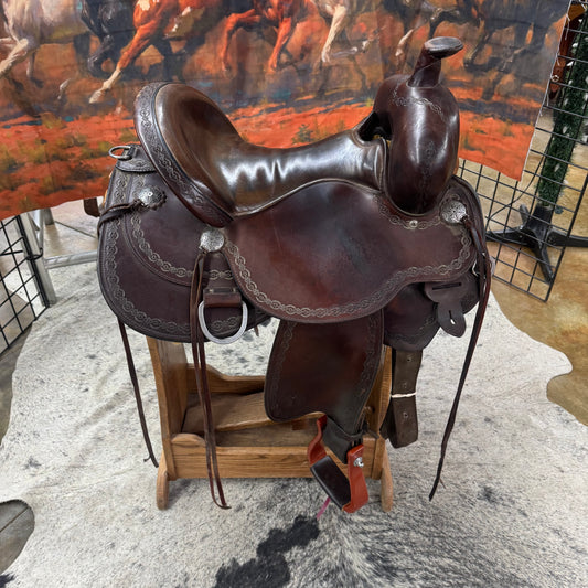 Used Circle Y Trail Saddle, 16" Seat