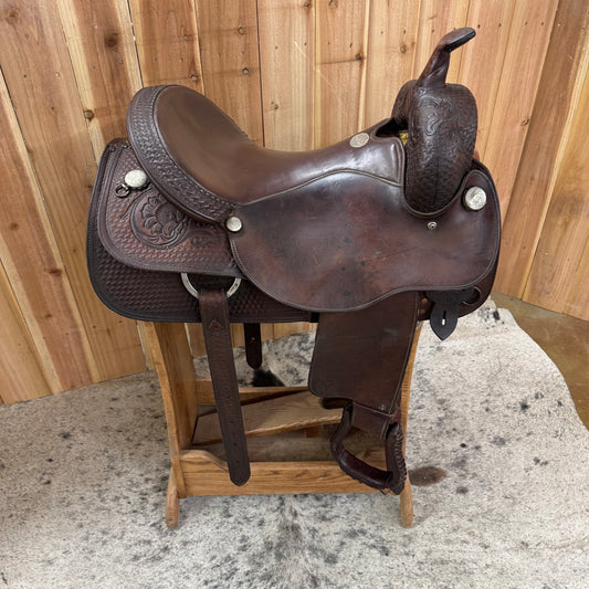 Used Circle Y Team Penner Saddle, 16" Seat