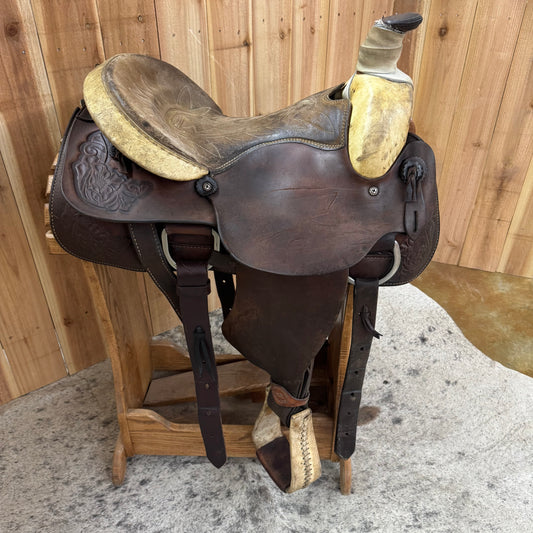Used American Saddlery Roper Saddle, 16" Seat