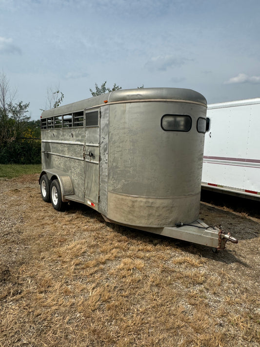 16’ Bumper Pull Stock Trailer