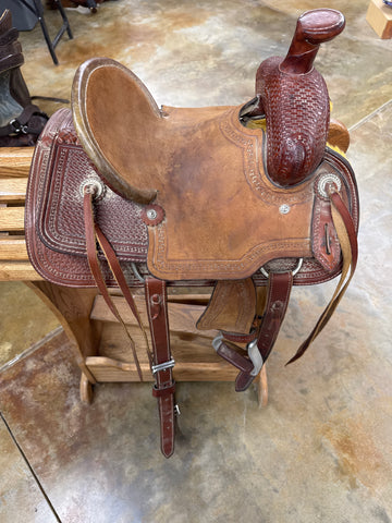 Used Corriente Kids Rancher Saddle, 11" Seat
