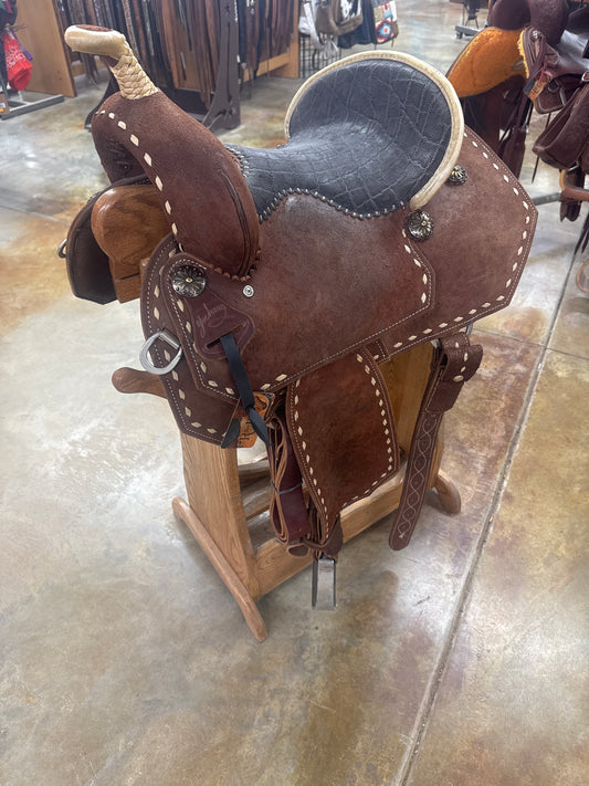 Yocham Barrel Saddle, 14.5"