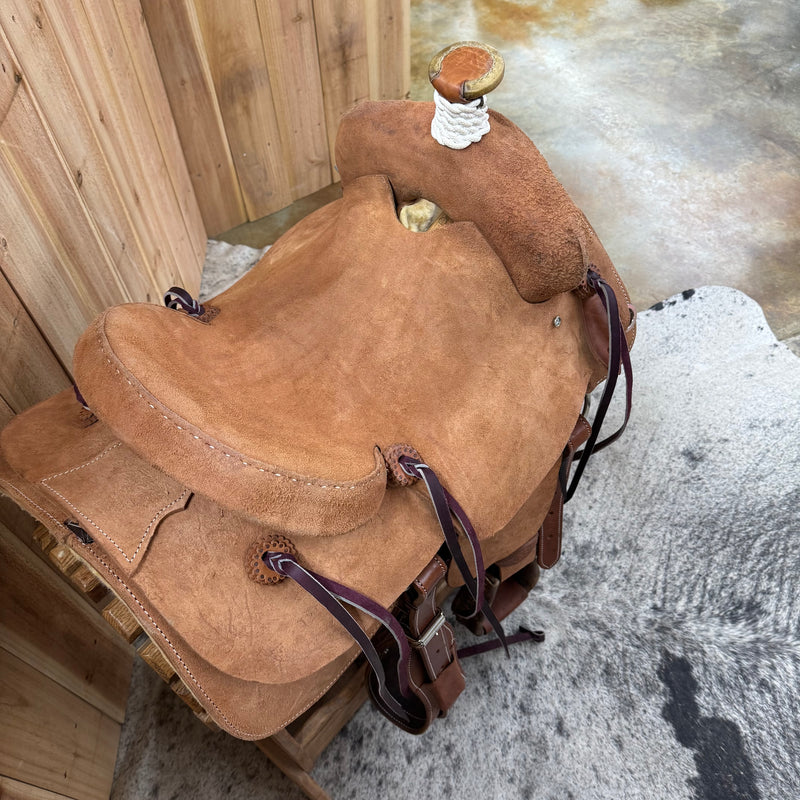 Triple T's Ranch Roper Saddle, 15" Seat
