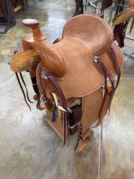 R Bar B All Around Saddle, 13.5" Seat