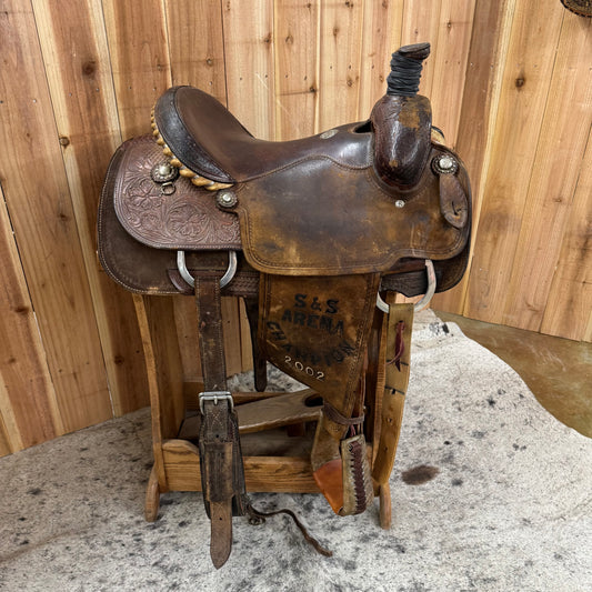 Used Martin Trophy Roper Saddle, 14.5" Seat