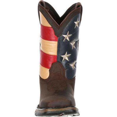 Durango Little Kids  Lil' Rebel Flag Western Boot