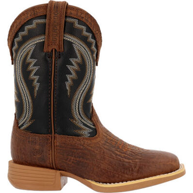 Durango Kid's Lil' Rebel Pro Acorn Black Onyx Western Boot