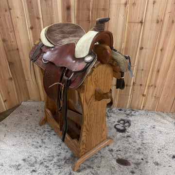 Used Cherokee Saddlery Youth Saddle, 13" Seat